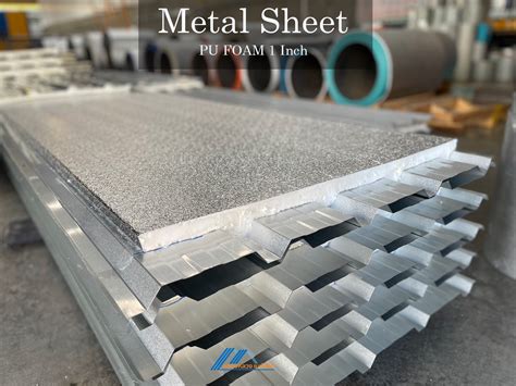 metal sheet pu foam|puf sheet cost.